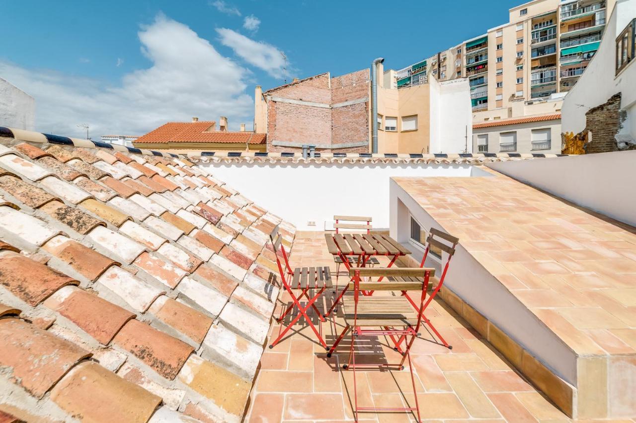 מאלגה Suite Homes Sweet Postigos Terrace מראה חיצוני תמונה